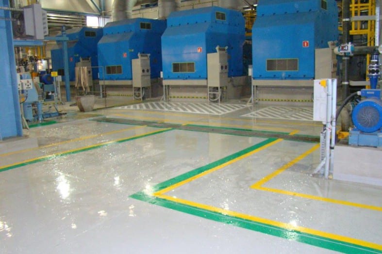 Wykonanie posadzek na pompowni technologicznej Pątnów