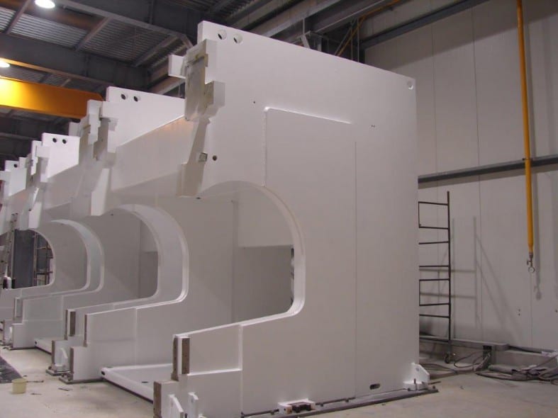 Zabezpieczenie antykorozyjne konstrukcji prasy Kromiss Bis